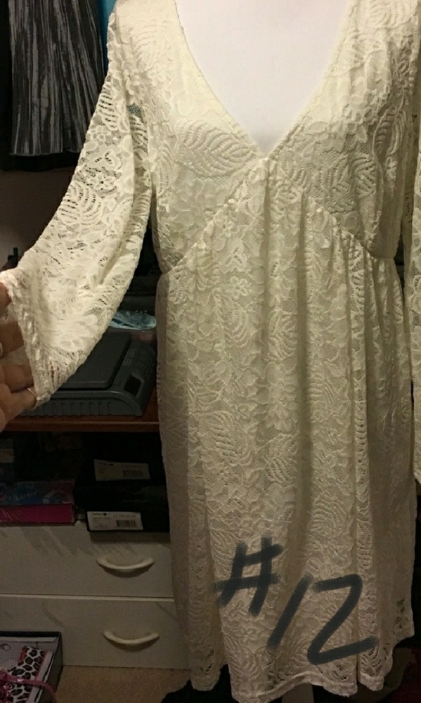 NWT SZ XL OR LG ITS PINKY LACE DRESS